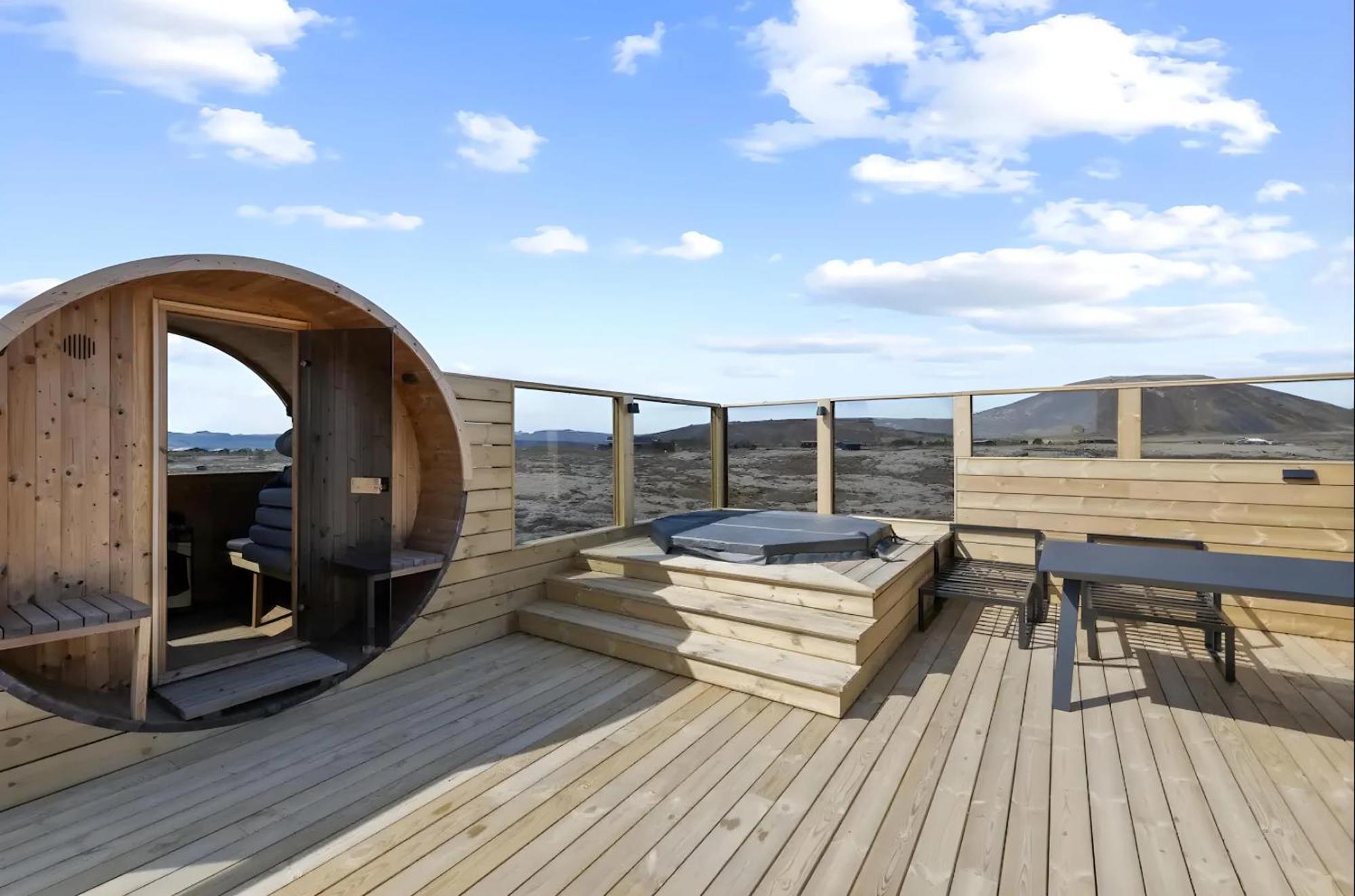 Cozy Cabin With Hot Tub & Sauna - Ultimate Retreat Veithilundur Exterior foto